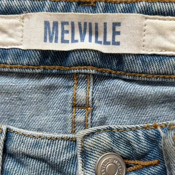 Brandy Melville 100% cotton denim skirt - Picture 3 of 4